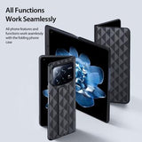 Xiaomi Mix Fold 4 Dux Ducis Fitt Magnetisk Flip Cover - Sort