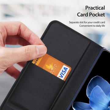 Xiaomi Mix Fold 4 Dux Ducis Fitt Magnetisk Flip Cover - Sort