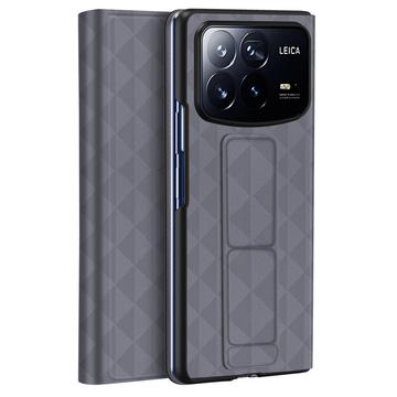 Xiaomi Mix Fold 4 Dux Ducis Fitt Magnetisk Flip Cover - Grå