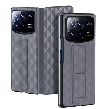 Xiaomi Mix Fold 4 Dux Ducis Fitt Magnetisk Flip Cover - Grå