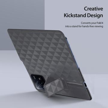 Xiaomi Mix Fold 4 Dux Ducis Fitt Magnetisk Flip Cover - Grå