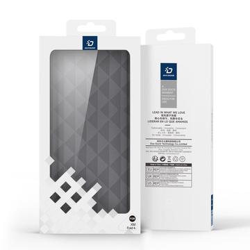 Xiaomi Mix Fold 4 Dux Ducis Fitt Magnetisk Flip Cover - Grå