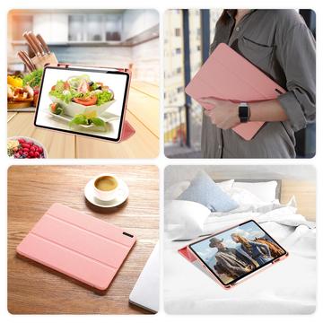 Xiaomi Pad 7S Pro 12.5 Dux Ducis Domo Tri-Fold Smart Folio Cover - Pink