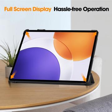 Xiaomi Pad 7S Pro 12.5 Tri-Fold Series Smart Folio-etui - Sort