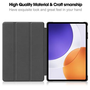 Xiaomi Pad 7S Pro 12.5 Tri-Fold Series Smart Folio-etui - grå