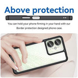Xiaomi Poco C65/Redmi 13C Anti-Shock Hybrid Cover - Sort
