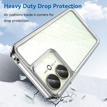 Xiaomi Poco C65/Redmi 13C Anti-Shock Hybrid Cover - Gennemsigtig
