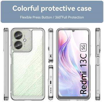 Xiaomi Poco C65/Redmi 13C Anti-Shock Hybrid Cover - Gennemsigtig