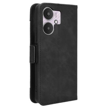Xiaomi Poco M6/Redmi 13R Pung Cover med Kortholder - Sort