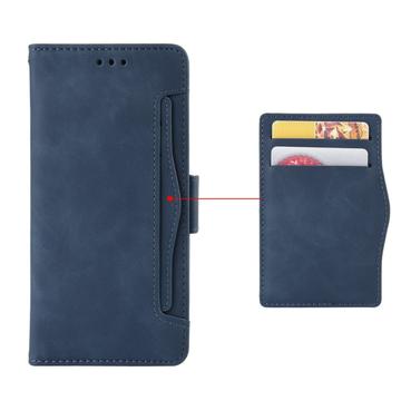 Xiaomi Poco M6/Redmi 13R Pung Cover med Kortholder - Blå