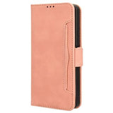 Xiaomi Poco M6/Redmi 13R Pung Cover med Kortholder - Pink
