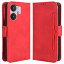 Xiaomi Poco M6/Redmi 13R Pung Cover med Kortholder - Rød