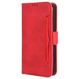 Xiaomi Poco M6/Redmi 13R Pung Cover med Kortholder - Rød