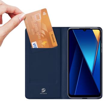 Xiaomi Poco C65/Redmi 13C Dux Ducis Skin Pro Flip Cover - Blå