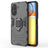 Xiaomi Poco C65/Redmi 13C Hybrid Cover med Ring Holder - Sort