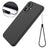Xiaomi Poco M6/Redmi 13R Liquid Silikone Cover med Strop - Sort
