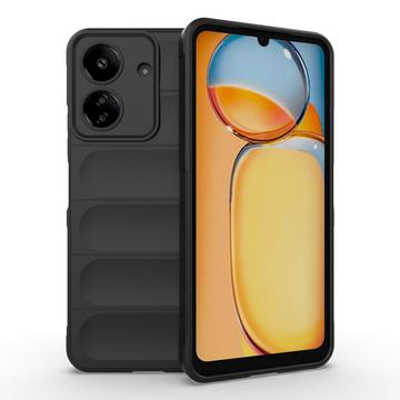 Xiaomi Poco C65/Redmi 13C Rugged Series TPU Cover - Sort