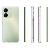 Xiaomi Poco C65/Redmi 13C Stødsikkert TPU Cover - Gennemsigtig
