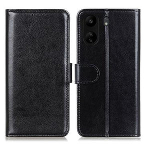 Xiaomi Poco C65/Redmi 13C Pung Taske med Magnetisk Lukning - Sort
