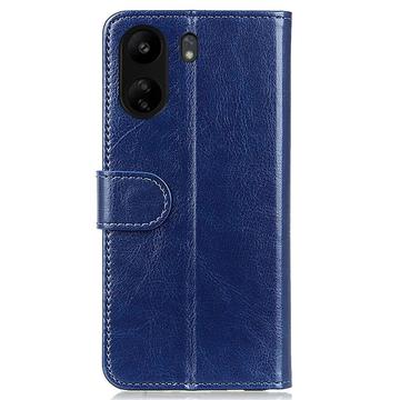 Xiaomi Poco C65/Redmi 13C Pung Taske med Magnetisk Lukning - Blå