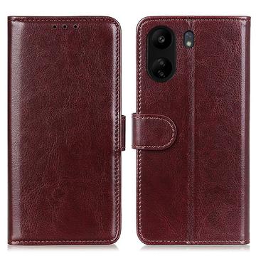 Xiaomi Poco C65/Redmi 13C Pung Taske med Magnetisk Lukning - Brun