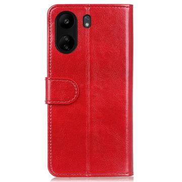 Xiaomi Poco C65/Redmi 13C Pung Taske med Magnetisk Lukning - Rød
