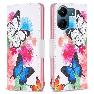 Xiaomi Poco C65/Redmi 13C Wonder Series Pung - Sommerfugle