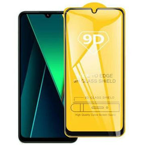 Xiaomi Poco C75 5G Full Cover Skærmbeskyttelse Hærdet Glas - 9H, 0.3mm - Sort Kant