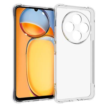 Xiaomi Poco C75/Redmi 14C/14R Stødtæt TPU Cover - Gennemsigtig