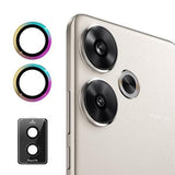 Xiaomi Redmi Turbo 3/Poco F6 Hat Prince Kamera Linse Skærmbeskyttelse Hærdet Glas - Farverig