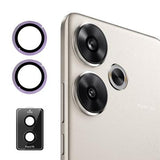 Xiaomi Redmi Turbo 3/Poco F6 Hat Prince Kamera Linse Skærmbeskyttelse Hærdet Glas - Lilla
