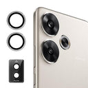 Xiaomi Redmi Turbo 3/Poco F6 Hat Prince Kamera Linse Skærmbeskyttelse Hærdet Glas - Sølv