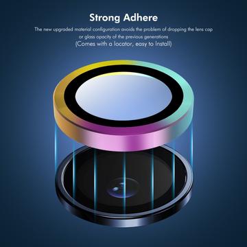 Xiaomi Poco F6 Pro Hat Prince Kamera Linse Skærmbeskyttelse Hærdet Glas - Sort