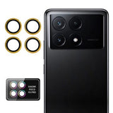Xiaomi Poco F6 Pro Hat Prince Kamera Linse Skærmbeskyttelse Hærdet Glas - Guld