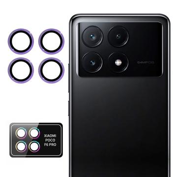 Xiaomi Poco F6 Pro Hat Prince Kamera Linse Skærmbeskyttelse Hærdet Glas - Lilla