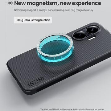 Xiaomi Poco F7 Nillkin Frosted Shield Pro Magnetic Hybrid Cover - Sort