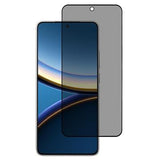 Xiaomi Poco F7 Pro Privacy Full Cover Skærmbeskyttelse Hærdet Glas - Sort Kant