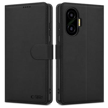 Xiaomi Poco F7 Tech-Protect Pungetui med Magnet og Stativ - Sort