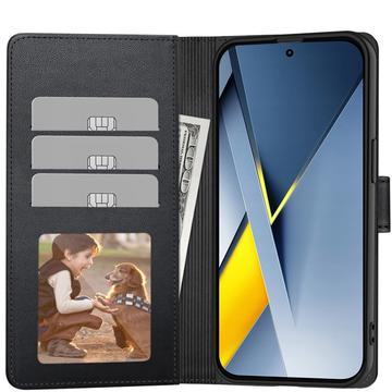 Xiaomi Poco F8 Ultra Tech-Protect Pung Cover med Magnet og Stativ - Sort