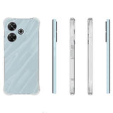 Xiaomi Poco M6 Plus Stødtæt TPU Cover - Gennemsigtig