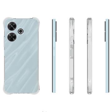Xiaomi Poco M6 Plus Stødtæt TPU Cover - Gennemsigtig