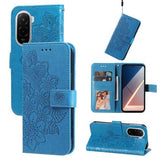 Xiaomi Poco M7 4G Mandala Series Etui med Pung - Blå
