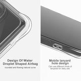 Xiaomi Poco M7 Pro 5G Imak Faldsikkert TPU Cover - Gennemsigtig Sort