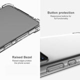 Xiaomi Poco M7 Pro 5G Imak Faldsikkert TPU Cover - Gennemsigtig Sort