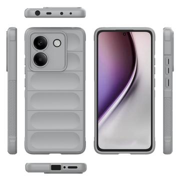 Xiaomi Poco M7 Pro 5G Rugged TPU Cover - Lysegrå