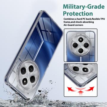 Xiaomi Poco M7 Ridsefast Hybrid Cover - Gennemsigtig