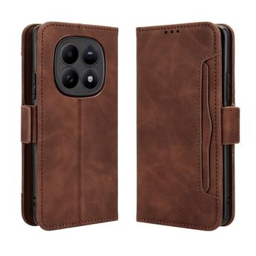 Xiaomi Poco M8/Redmi Note 15 Kortholder Pung Etui - Brun