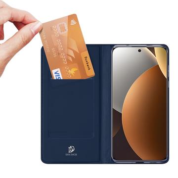 Xiaomi Poco M8 Pro/Redmi Note 15 Pro+ 5G Dux Ducis Skin Pro Flip Cover - Blå