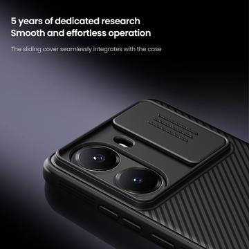 Xiaomi Poco X7 Pro Nillkin CamShield Prop Hybrid Cover - Blå