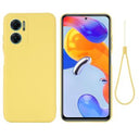 Xiaomi Redmi 10 5G/Note 11E Liquid Silicone Cover - Gul